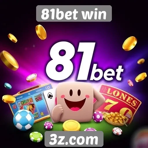 Opções de jogos disponíveis no 81bet win